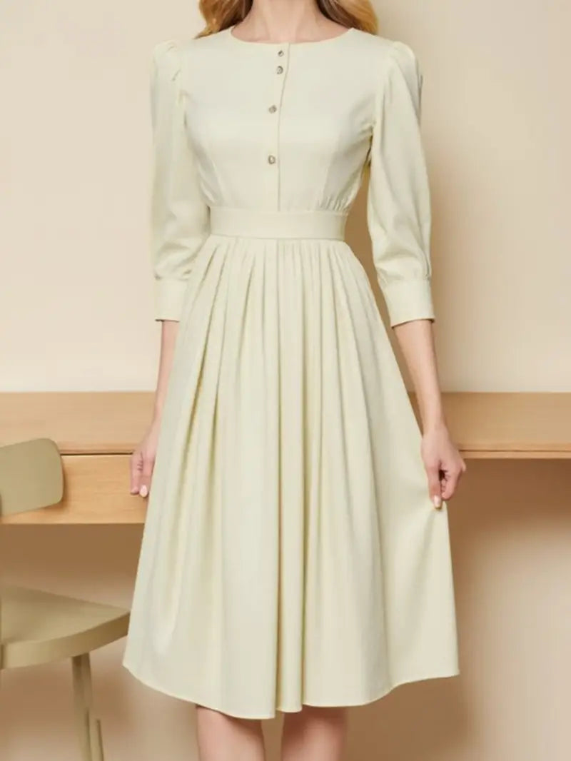 Women's Elegant Style Midi Dress