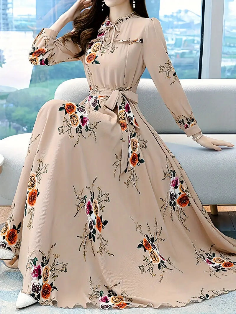 Elegant Floral Dress