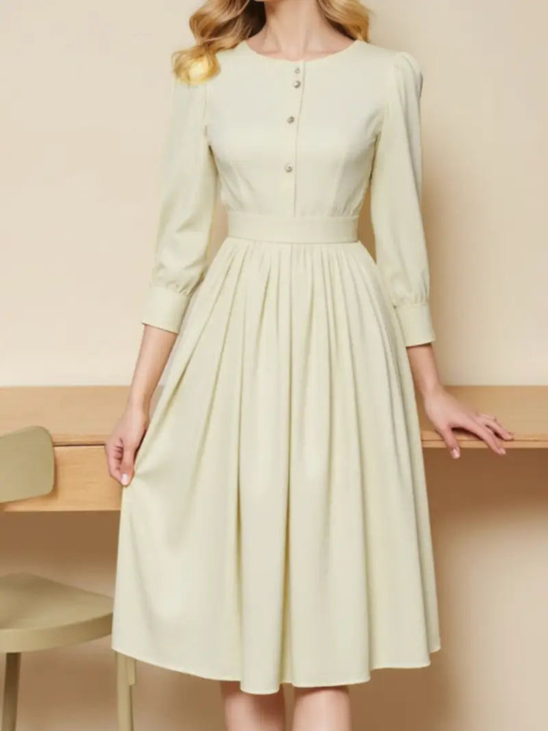 Women's Elegant Style Midi Dress