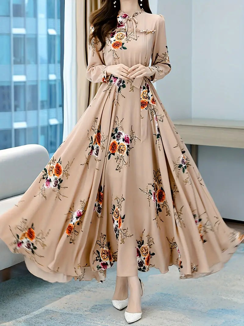 Elegant Floral Dress